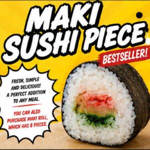 Maki Sushi Piece